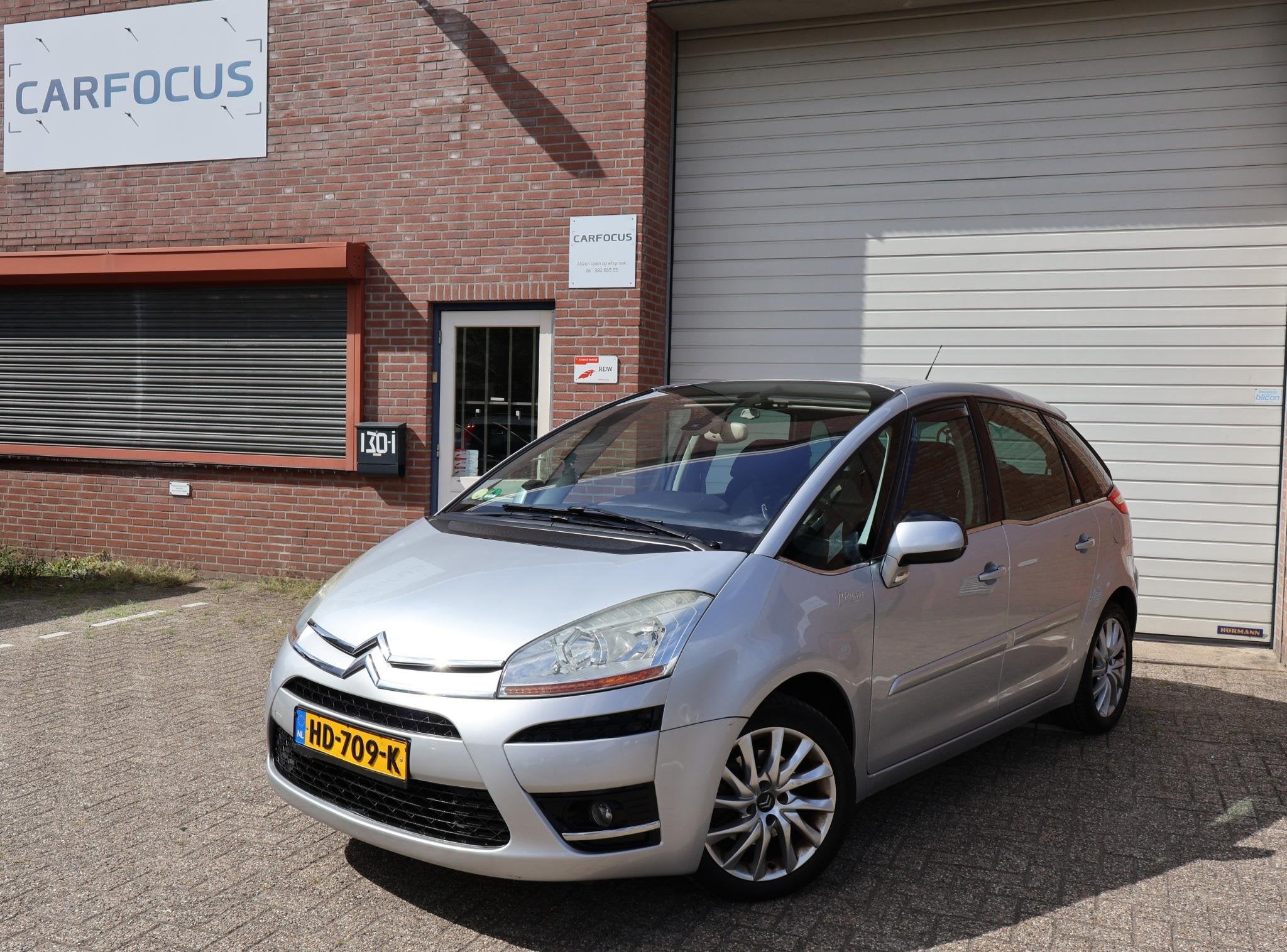 Citroen C4 Picasso 2.0-16V Exclusive EB6V 5p. Trekhaak PDC C, Auto's, 1486 kg, Stof, Gebruikt, Parkeersensor