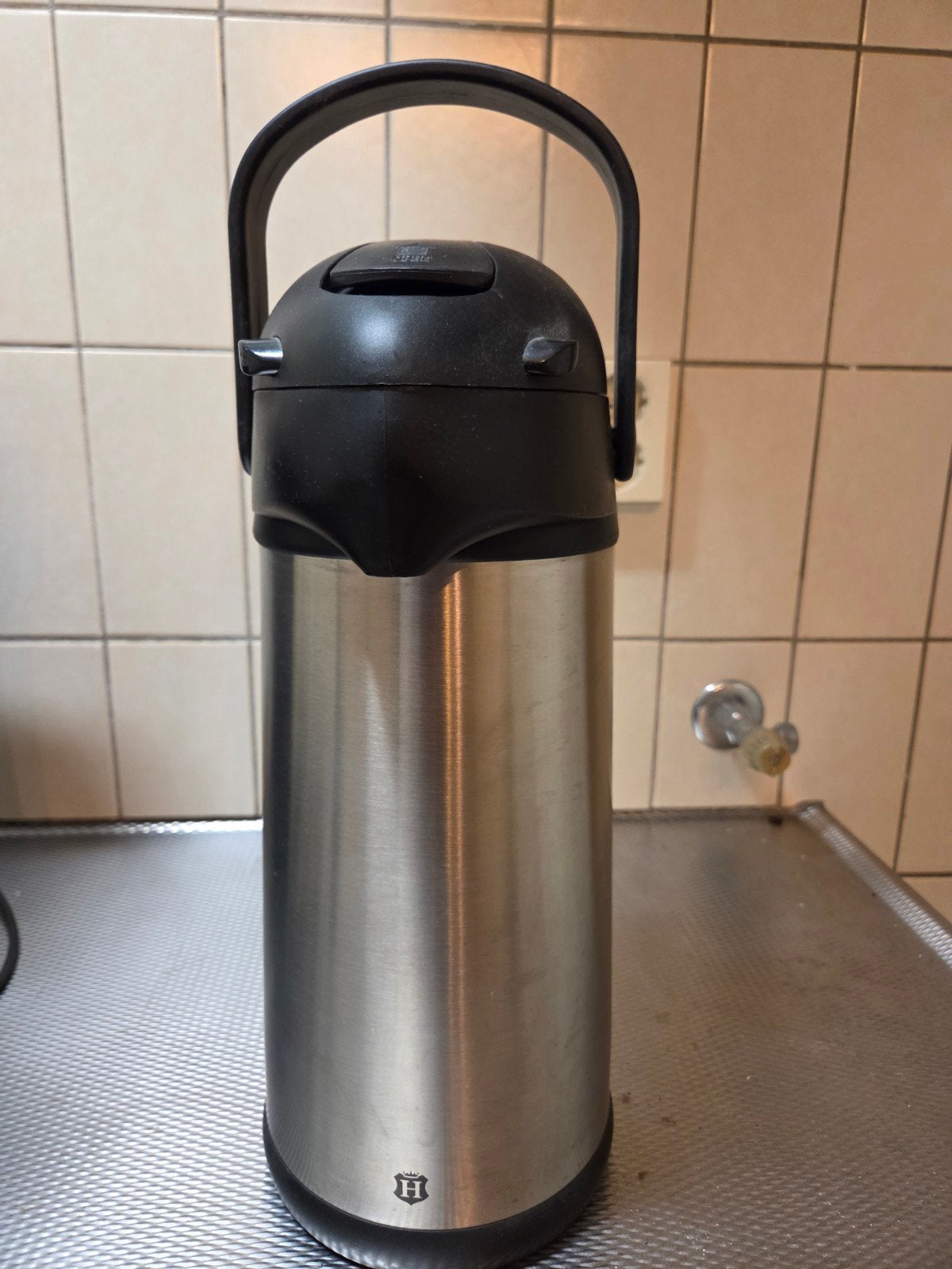 Thermoskan 3.0L RVS - Ideaal voor warme en koude dranken, Zilver, Ophalen of Verzenden, Metaal, Overige merken