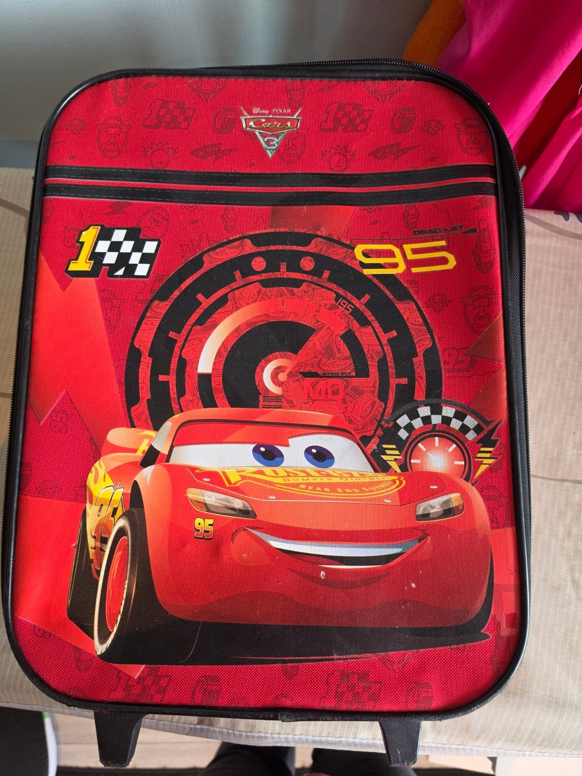Cars Koffertje - Bliksem McQueen Reiskoffer, Ophalen, Gebruikt