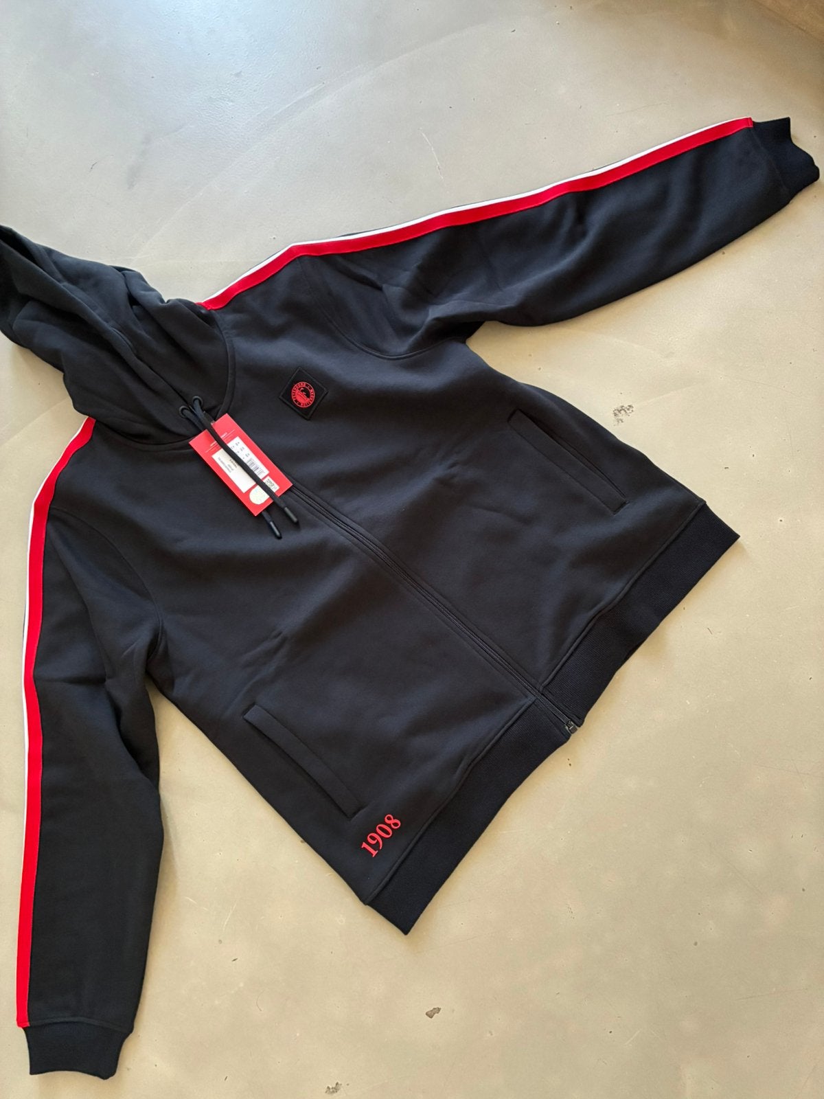 Originele Feyenoord hoodie voor dames maat 46, Ophalen of Verzenden, Nieuw, Maat 46/48 (XL) of groter, Zwart