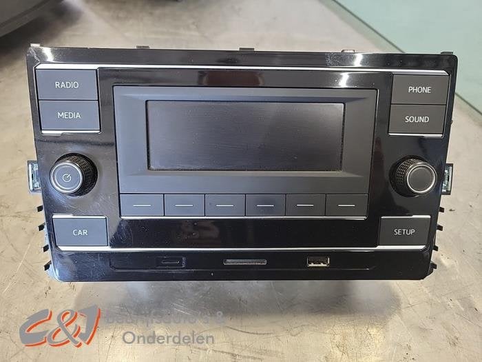 Radio van een Volkswagen Crafter, Gebruikt, -, Volkswagen, -