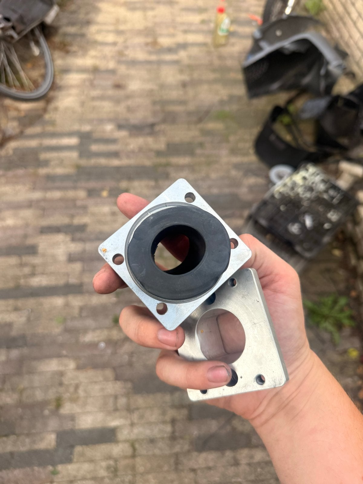 DDL Inlaatspruitstuk voor Carburateur, Ophalen of Verzenden, Gebruikt, Overige typen