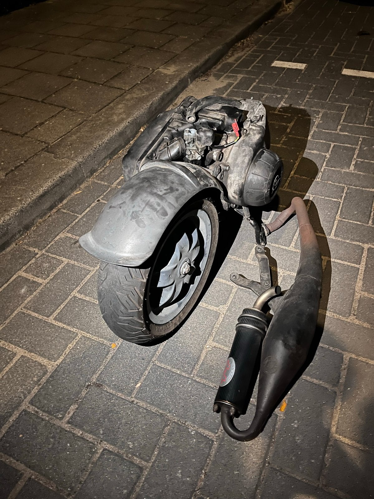 Blok c25 Carters Zip2000 - 70cc, Fietsen en Brommers, Brommeronderdelen | Scooters, Ophalen, Gebruikt, Blok, Piaggio