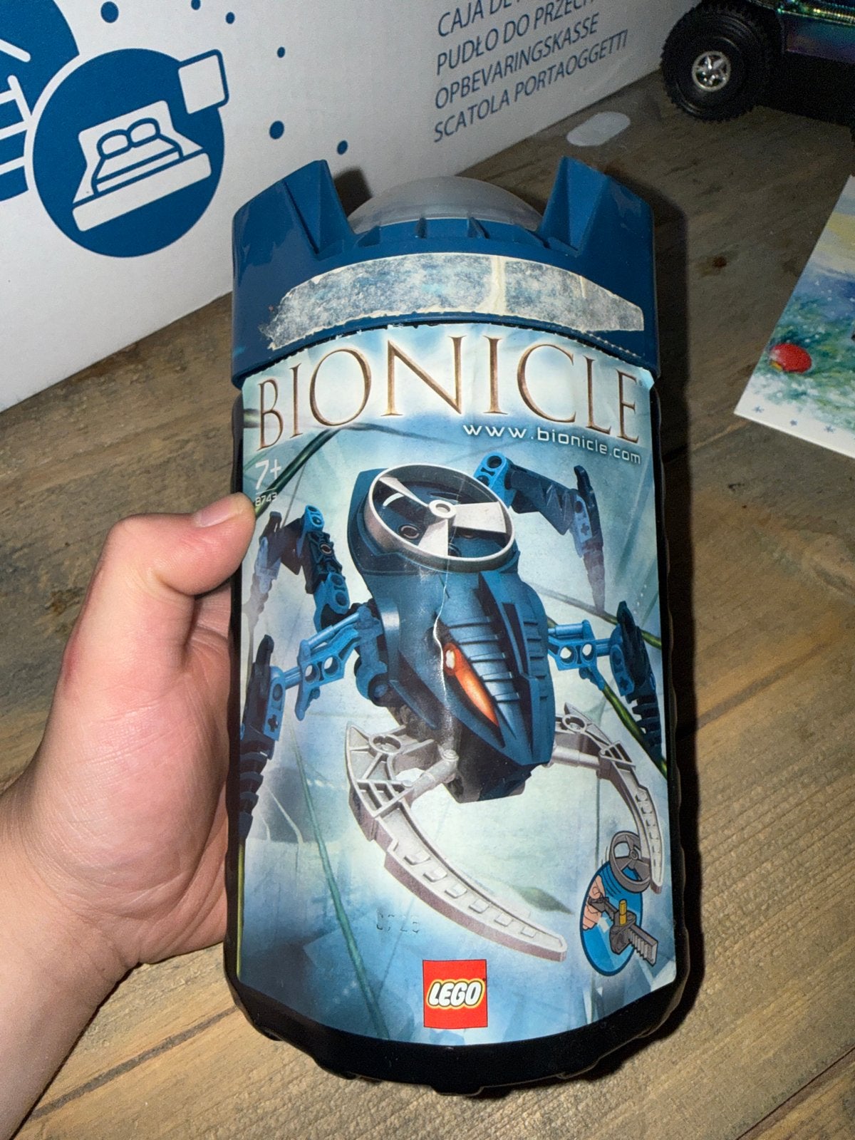 Lego Bionicle complete set met bot, Gebruikt, Bionicle, Lego, Ophalen of Verzenden