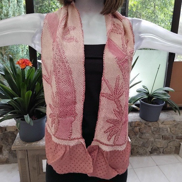 Japan origineel kimono obi quilt patchwork zijde haori, Verzenden