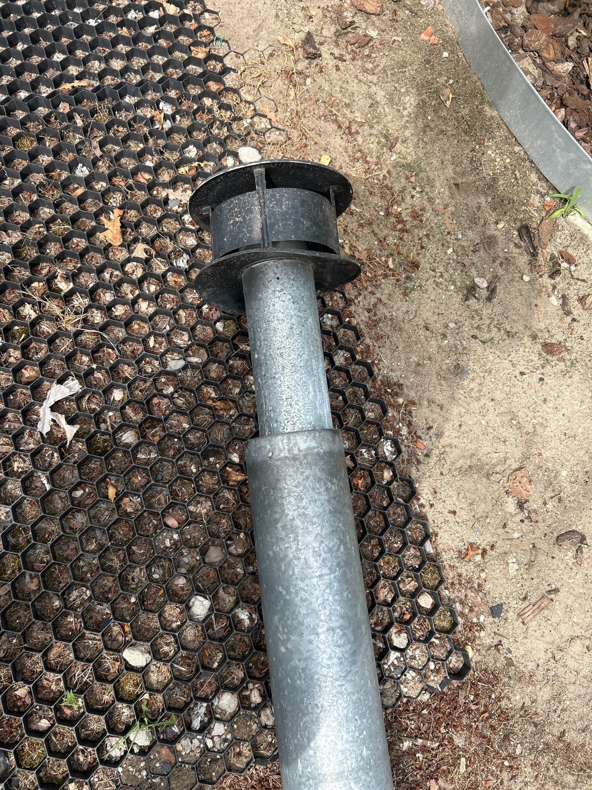 Dubbelwandige buis 1m - 100mm/160mm, Ophalen, Gebruikt, Afzuiger