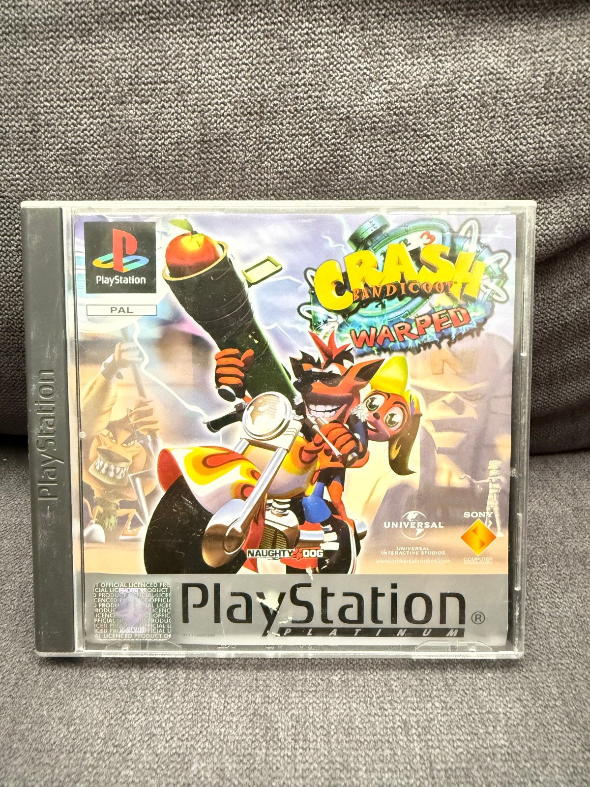 Crash Bandicoot 3: Warped - PlayStation 1 Platinum, Spelcomputers en Games, Games | Sony PlayStation 1, Gebruikt, 1 speler, Ophalen of Verzenden