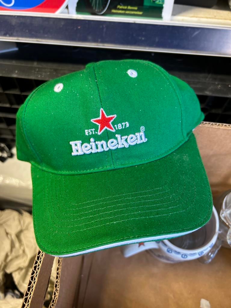 Groene Heineken pet / cap nieuw ongebruikt, Kleding | Heren, Hoeden en Petten, Ophalen, Zo goed als nieuw