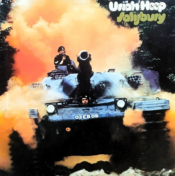 LP - Uriah Heep ‎– Salisbury, LP, Gebruikt, Ophalen of Verzenden, Poprock