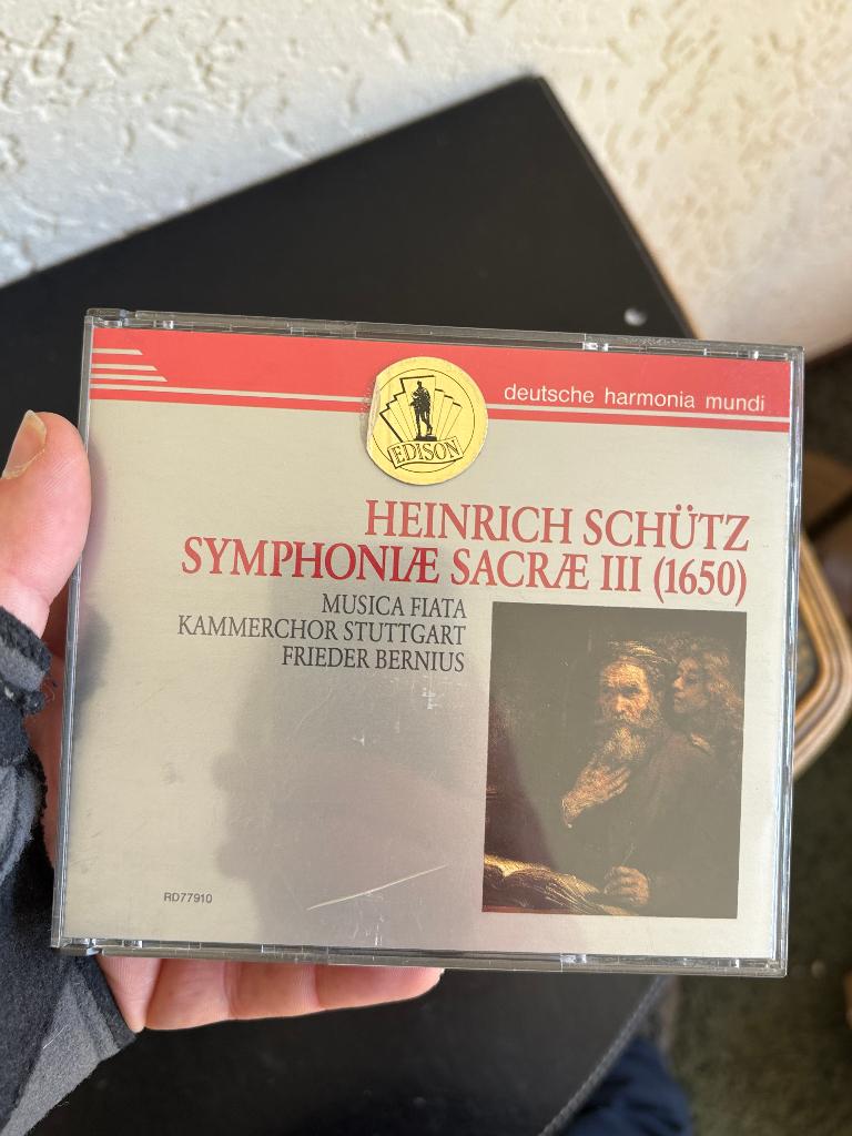Heinrich Schütz, Musica Fiata - Symphoniæ Sacræ III - 1989, Ophalen of Verzenden, Classicisme, Zo goed als nieuw, Kamermuziek
