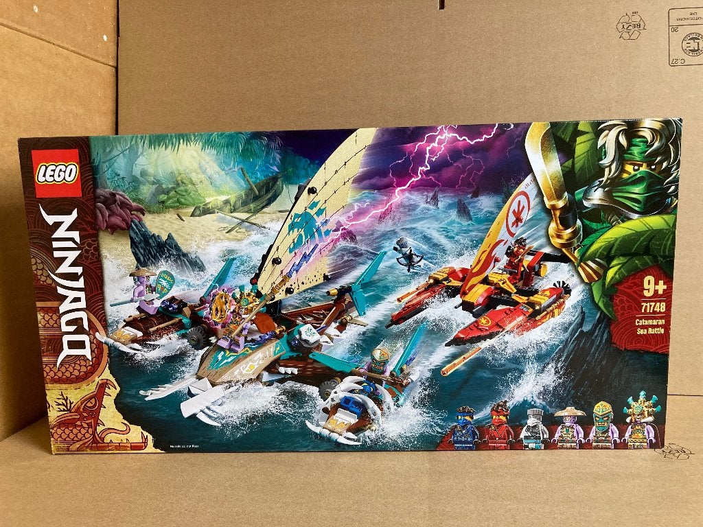 NIEUW LEGO Ninjago 71748: Catamaran zeeslag, Lego, Nieuw, Ophalen of Verzenden, Complete set