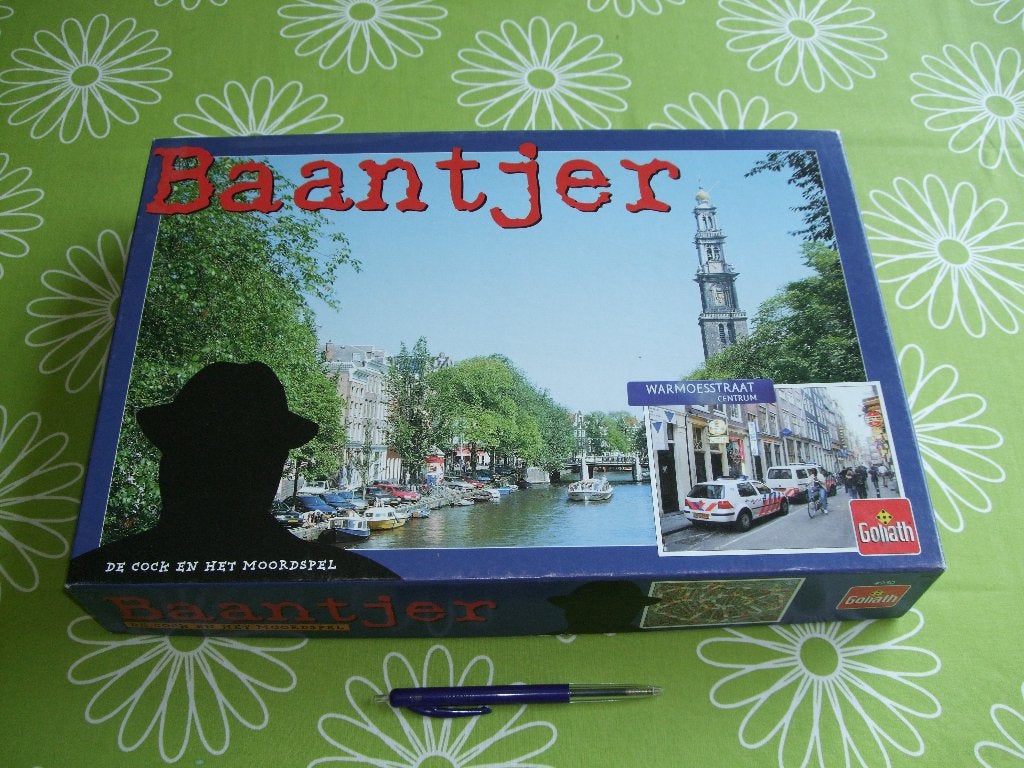 Baantjer - de Cock en het moordspel - bordspel (1), Een of twee spelers, Ophalen of Verzenden, Gebruikt