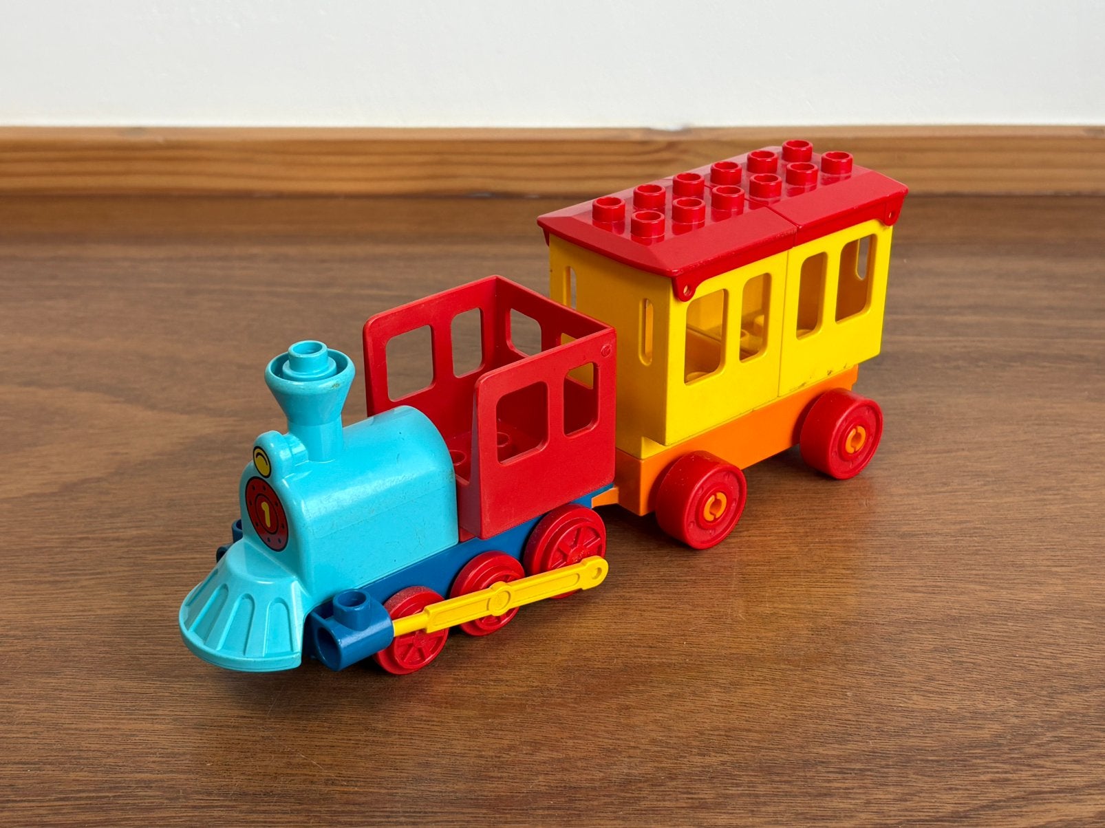 Duplo duwtrein 6, Kinderen en Baby's, Speelgoed | Duplo en Lego, Ophalen of Verzenden, Gebruikt, Duplo