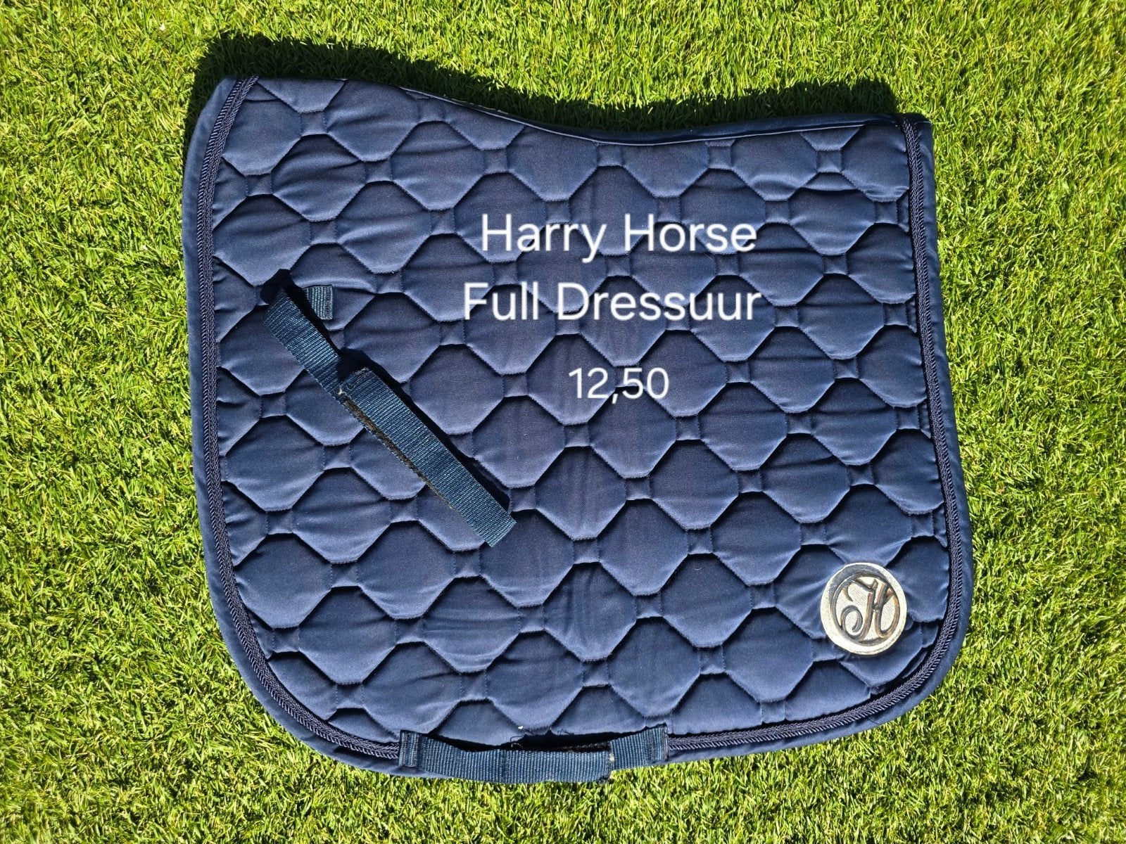 Harry horse full dressuur zadeldekje blauw, Ophalen of Verzenden