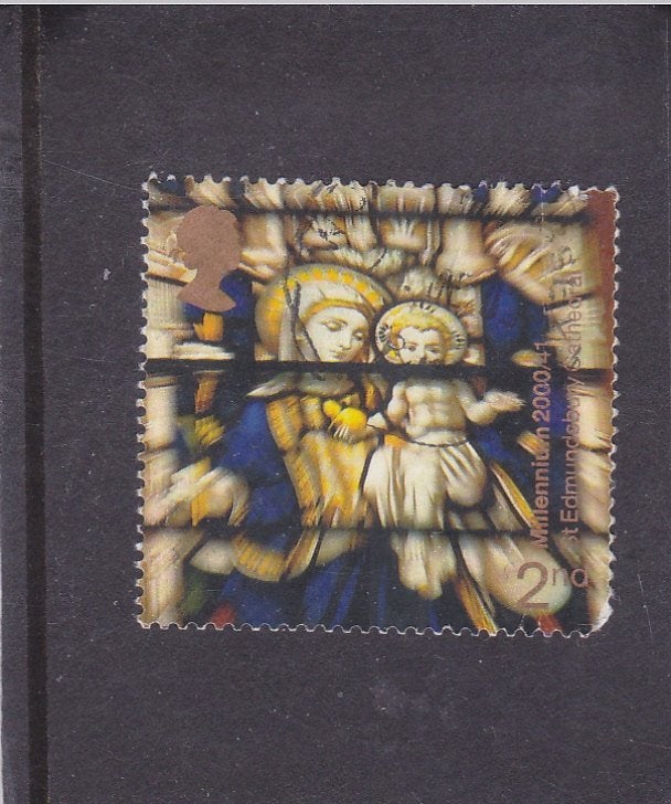 Postzegel Engeland, Postzegels en Munten, Ophalen of Verzenden, Gestempeld