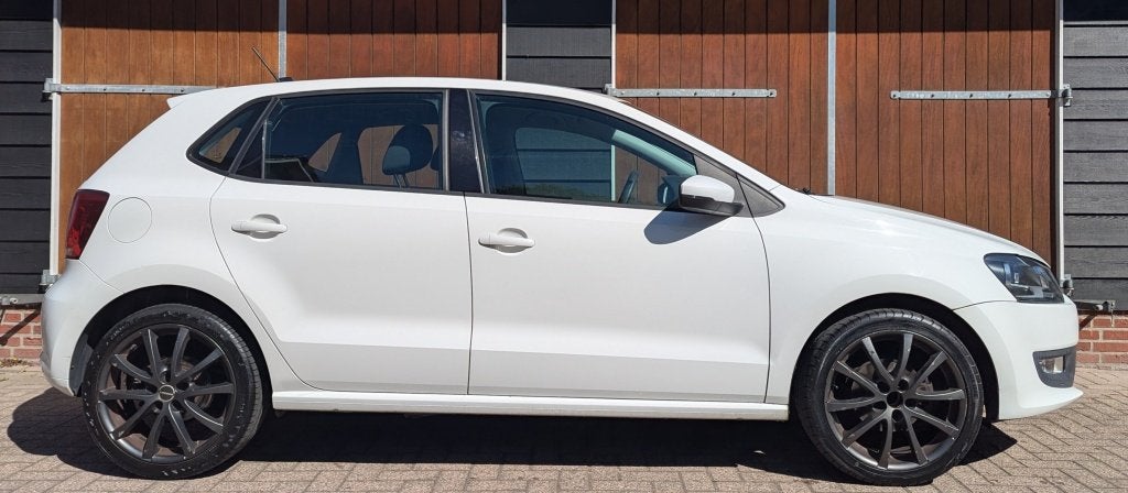 Volkswagen Polo 1.2 TSI Comfortline | Airco | Automaat | Blu, Euro 5, Stof, 4 cilinders, Wit