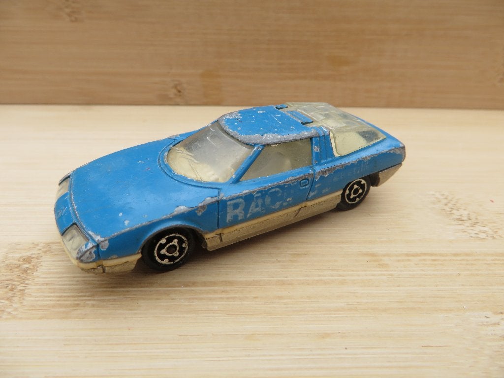 Majorette Citroen GS CAMARGUE blauw, Ophalen of Verzenden, Gebruikt, Auto