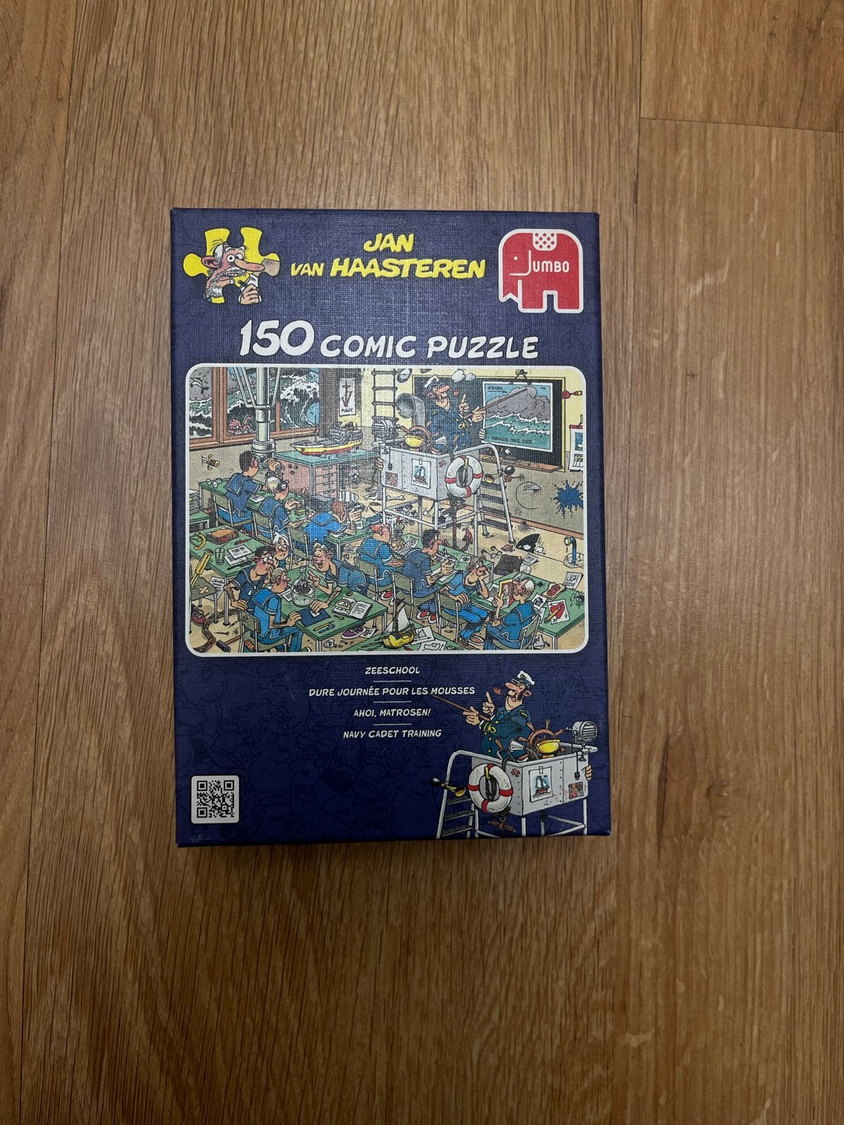 Jan van Haasteren 150 Comic Puzzle - Zeeschool, Ophalen of Verzenden, Minder dan 500 stukjes, Gebruikt, Legpuzzel