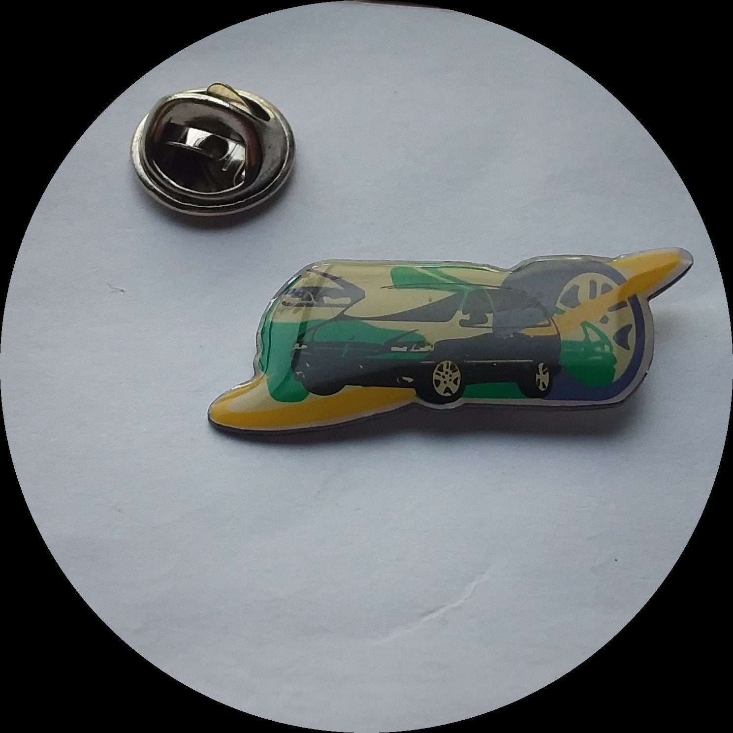CHRYSLER VOYACHER pin, Ophalen of Verzenden, Zo goed als nieuw, Transport, Speldje of Pin