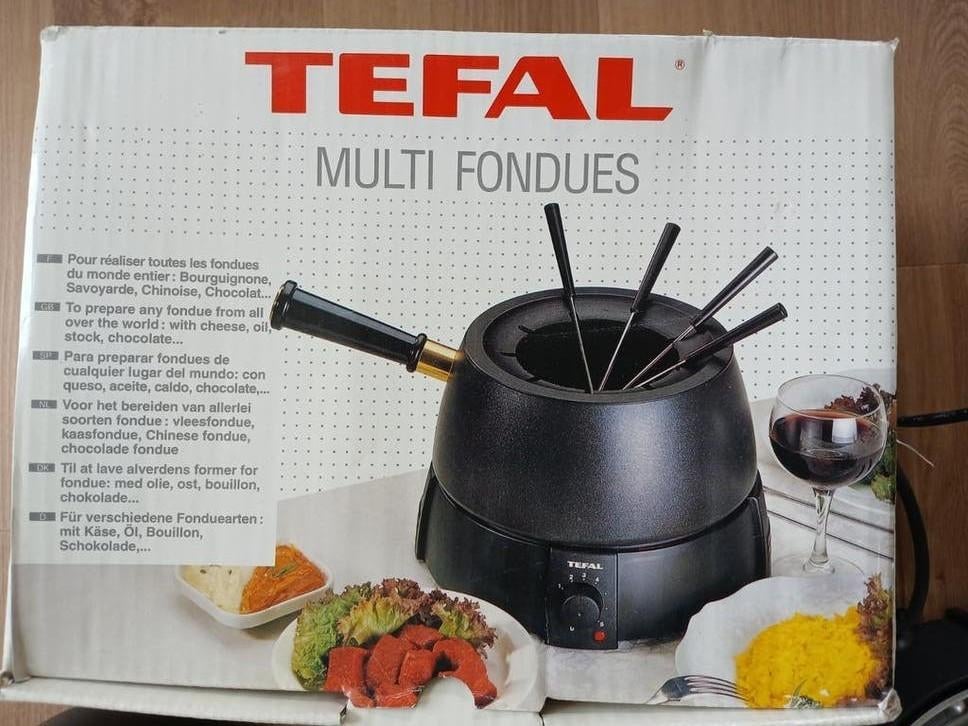 Tefal Multi Fondueset - Nieuw in doos met receptenboekje, Ophalen, Nieuw, Elektrisch, Fondueset