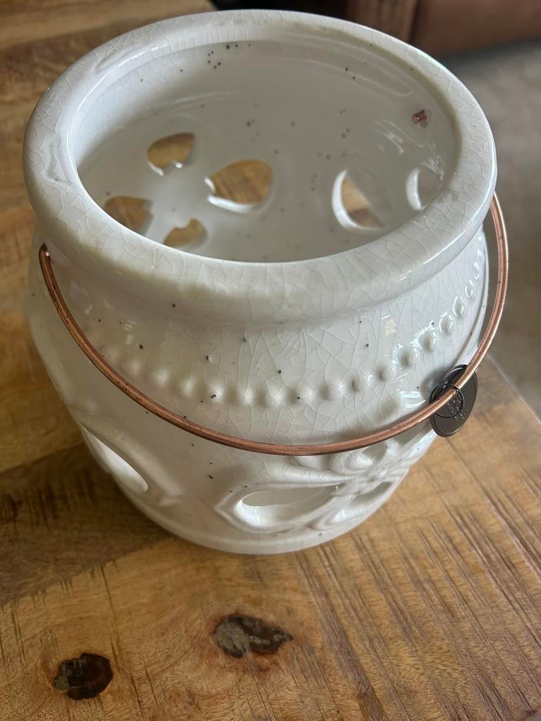 Windlicht Riverdale, Huis en Inrichting, Woonaccessoires | Kandelaars en Kaarsen, Ophalen, Zo goed als nieuw, Overige materialen