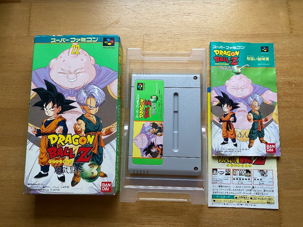 Dragonball z super butoden 3 super famicom, 1 speler, Ophalen of Verzenden, Zo goed als nieuw, Vanaf 3 jaar