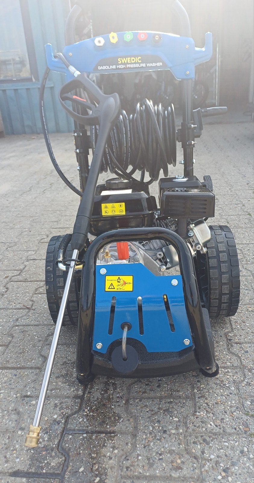 Hogedrukreiniger zo goed als nieuwe, Tuin en Terras, Hogedrukreinigers, Ophalen, Zo goed als nieuw, Benzine