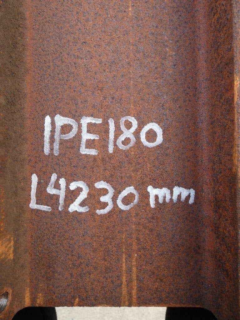 Stalen balken IPE180 L4230mm, Doe-het-zelf en Verbouw, Ophalen, Gebruikt, IJzer