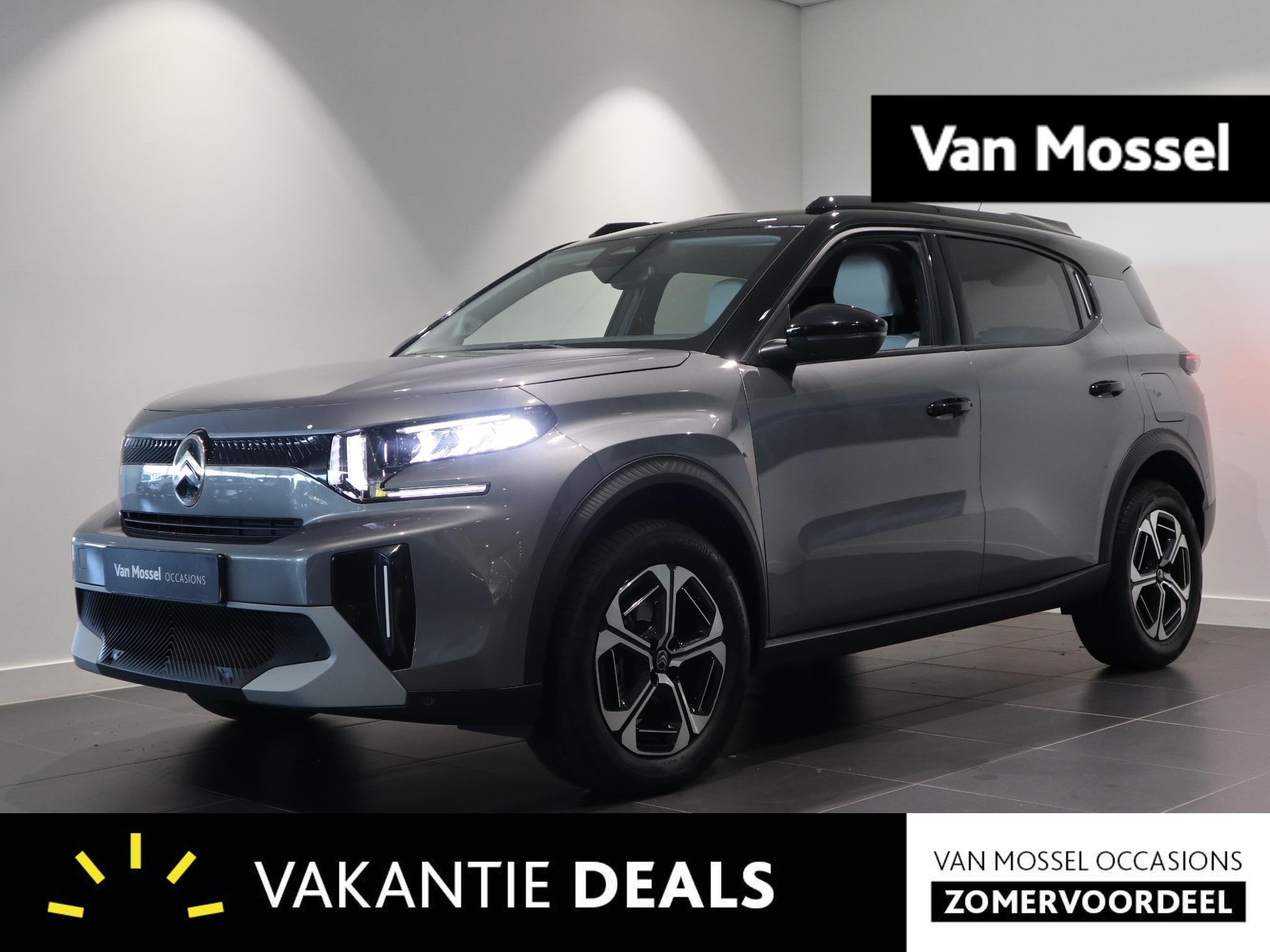 Citroen C3 Aircross Hybrid 145pk Max - CAMERA - NAVIGATIE -, Auto's, Euro 6, 1199 cc, Leder en Stof, Origineel Nederlands