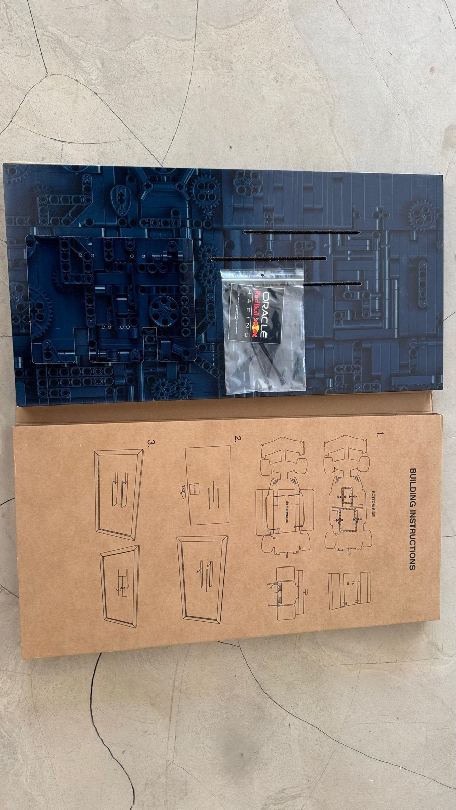 LEGO Red Bull Racing Wall Display voor 42206, Ophalen of Verzenden, Nieuw, Overige merken