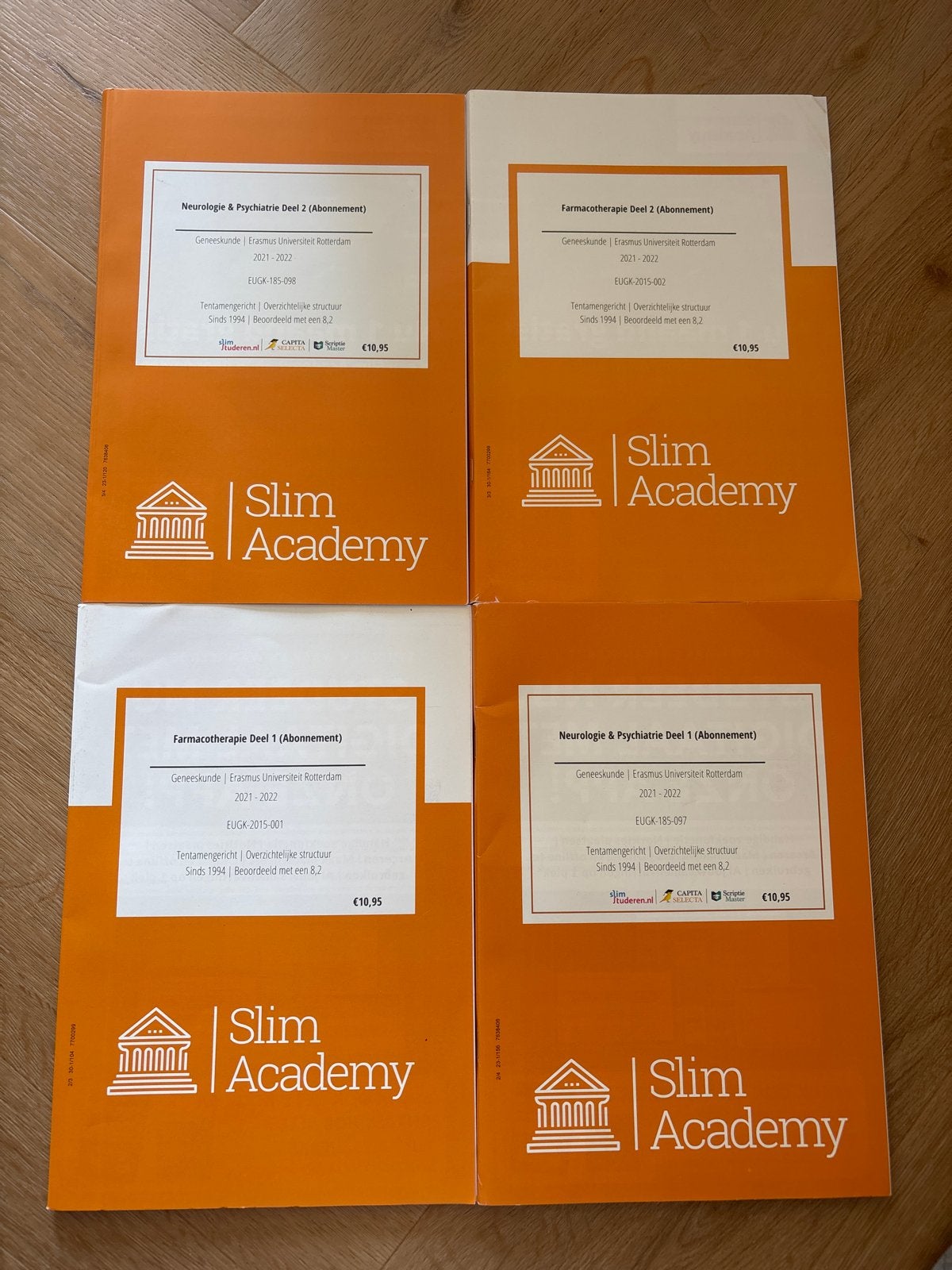 Slim Academy Geneeskunde Samenvattingen Erasmus Universiteit, Boeken, Ophalen of Verzenden, Beta, Zo goed als nieuw, WO