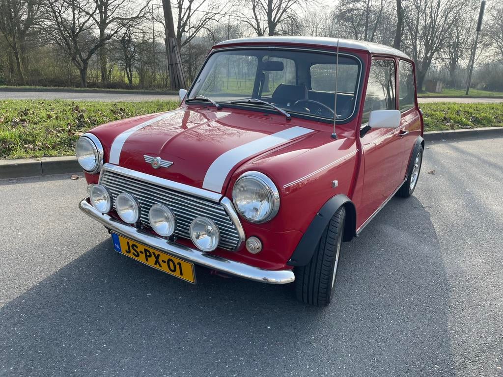 Rover Mini 1.3 I E2 1994 Rood, Auto's, Rover, Voorwielaandrijving, 53 pk, Overige modellen, 4 cilinders