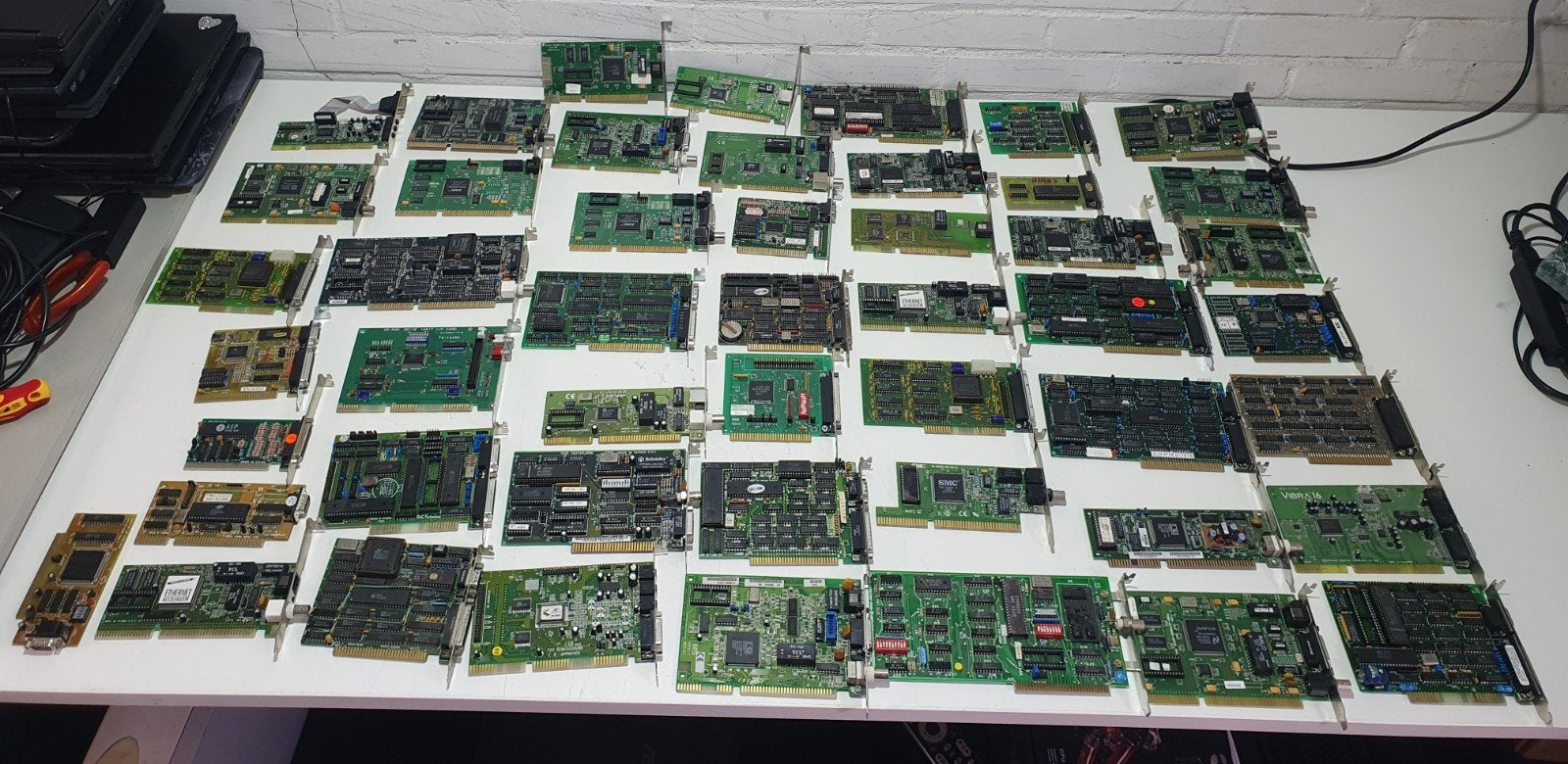 Grote partij retro computerkaarten ISA / PCI – Ca. 90% werkt, Intern, Gebruikt, ., Creative