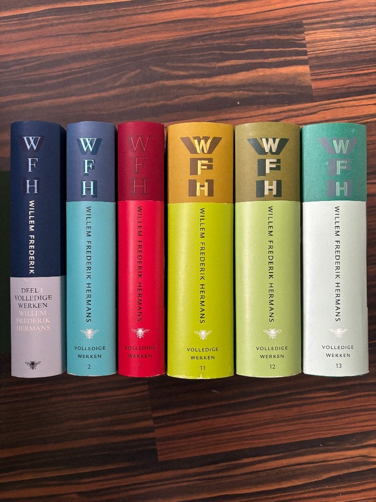 Willem Frederik Hermans - Verzameld werk (6 delen), Boeken, Willem Frederik Hermans, Ophalen of Verzenden, Zo goed als nieuw, Nederland