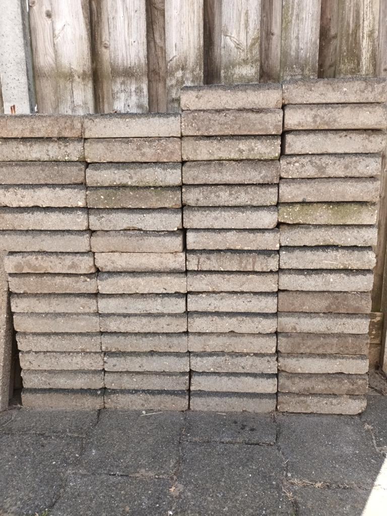 Stabilisatie tegels, Ophalen, Beton, 5 tot 10 m², Terrastegels