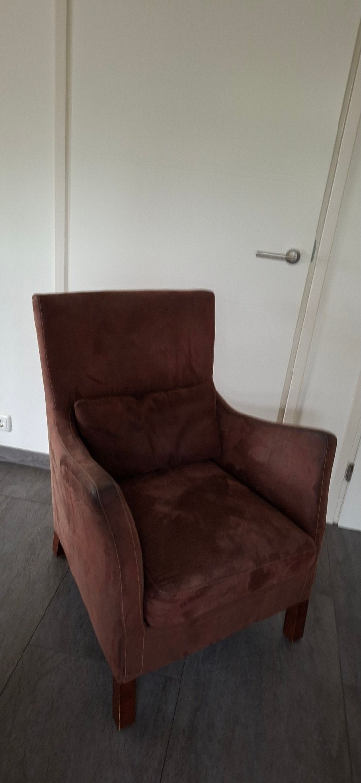 Fijne fauteuil, Huis en Inrichting, Fauteuils, Ophalen, 75 tot 100 cm, Stof, 50 tot 75 cm