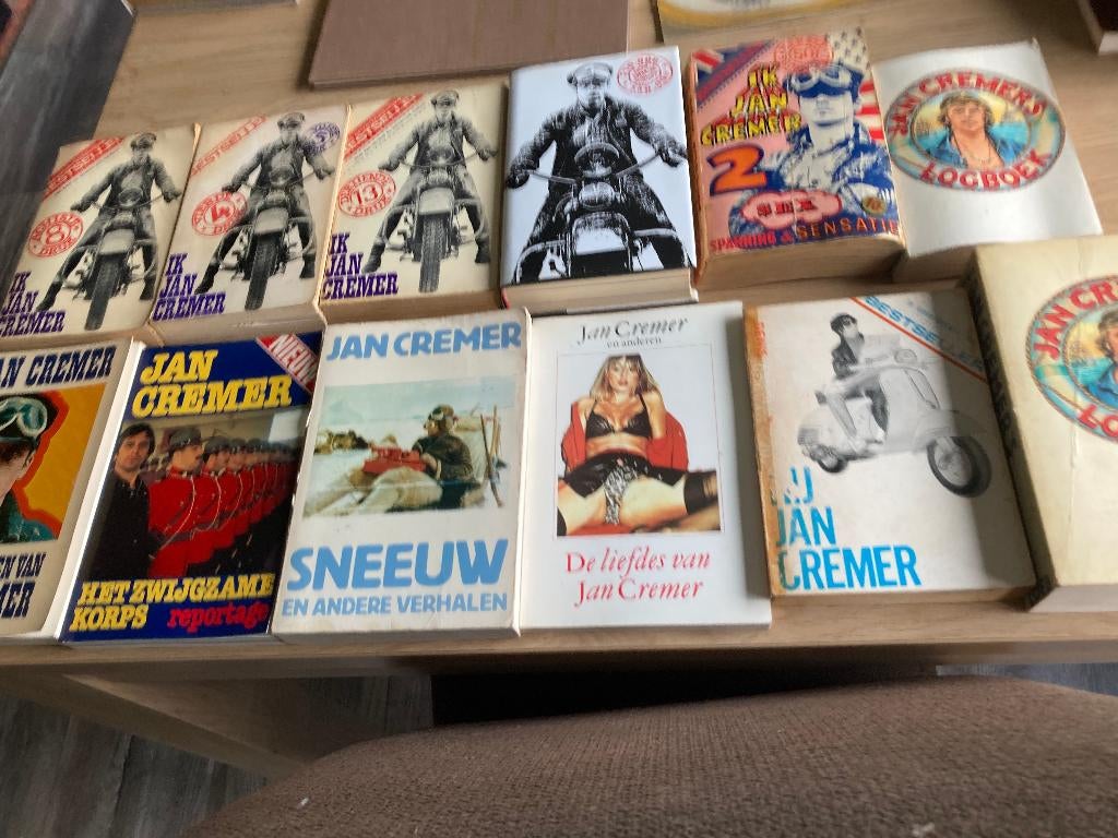 12 boeken Jan Cremer, Ophalen of Verzenden, Gelezen