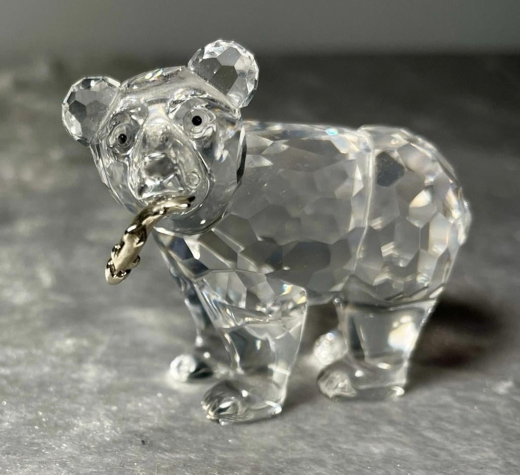 Swarovski Grizzly Beer Jong incl doos en certificaat, Ophalen of Verzenden, Nieuw, Figuurtje