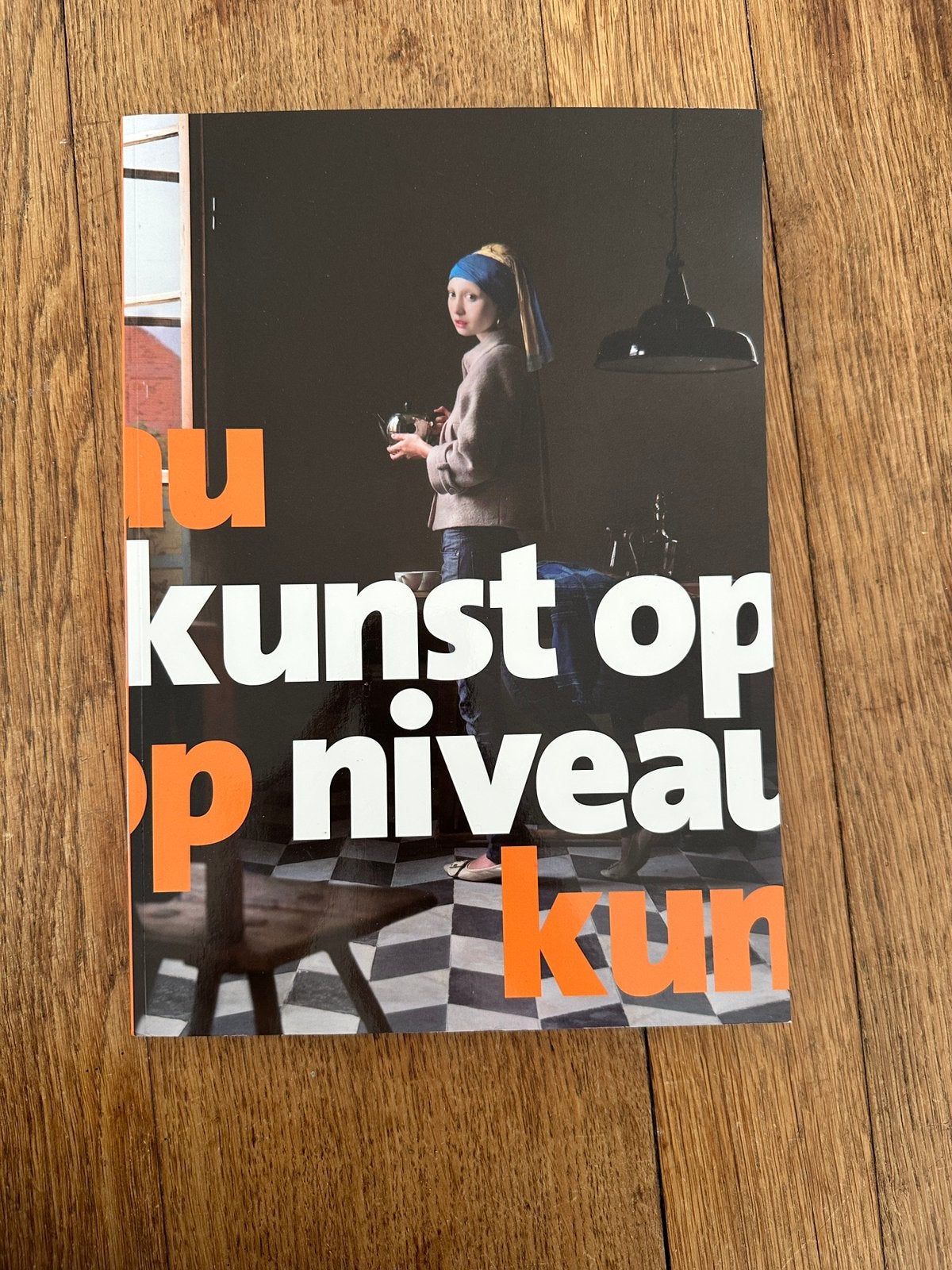 Kunst op niveau - leerboek, Ophalen of Verzenden, Zo goed als nieuw, P. Den Hertog; E. Angel, Nederlands