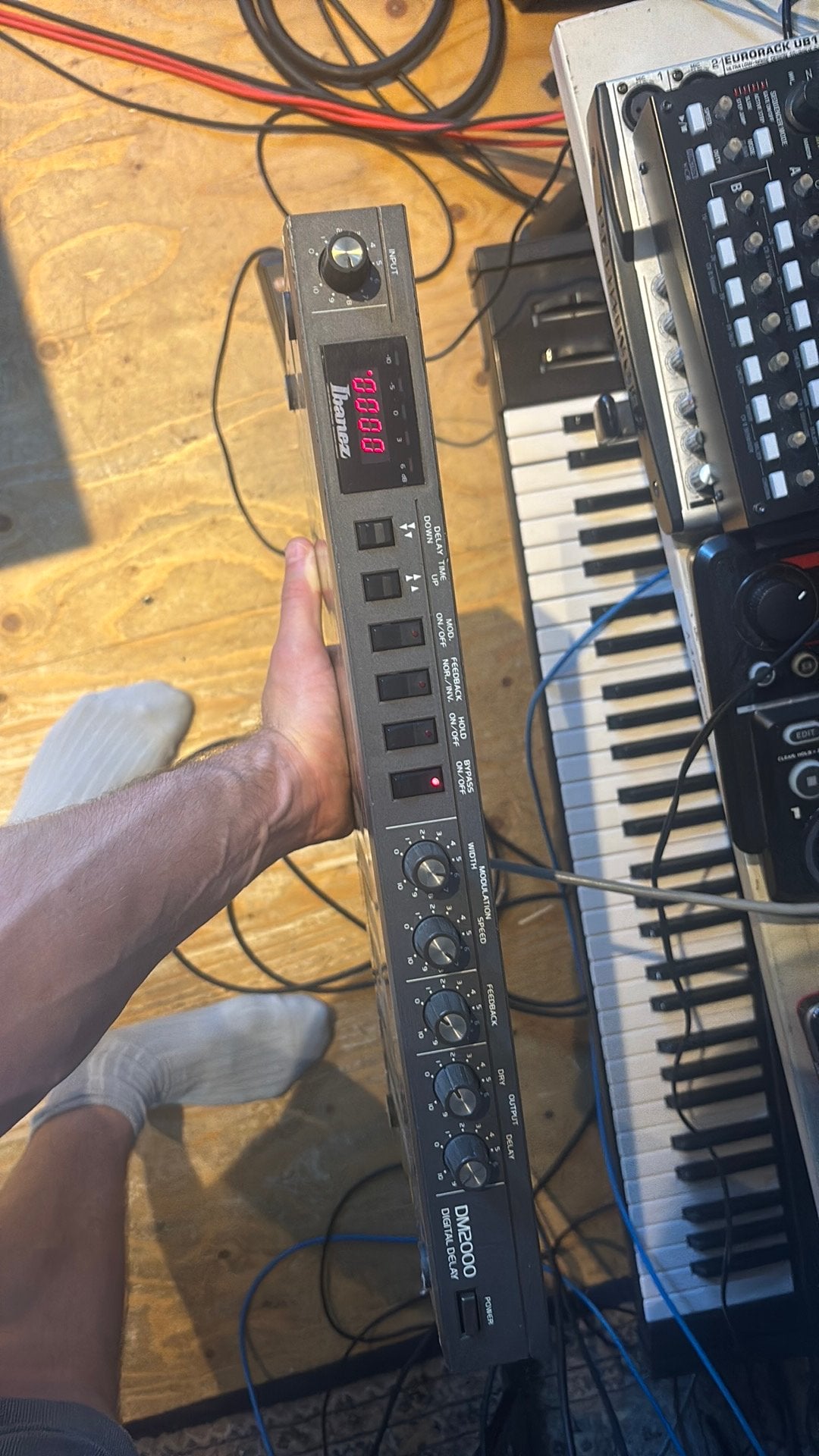 Ibanez DM2000 digital delay 12-bit, Ophalen of Verzenden, Zo goed als nieuw