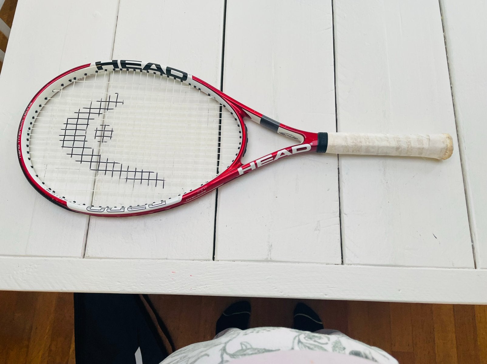 Tennis Racket Head & Hoes, Gebruikt, Ophalen of Verzenden, Head, Racket