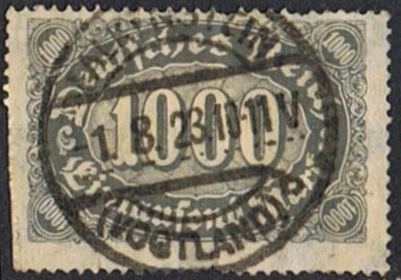 Duitse Rijk 23 zegels uit 1923 diverse kwaliteiten, Postzegels en Munten, Postzegels | Europa | Duitsland, Verzenden, Duitse Keizerrijk
