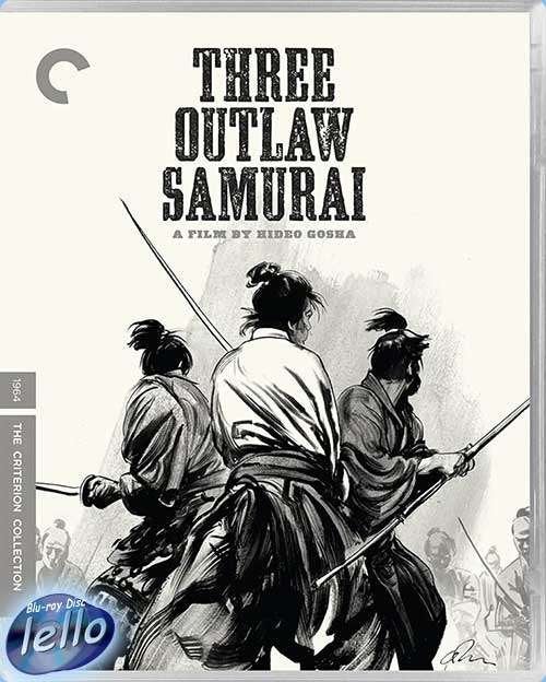 Blu-ray: Hideo Gosha's Three Outlaw Samurai (1964) UK CC, Ophalen of Verzenden, Nieuw in verpakking, Actie