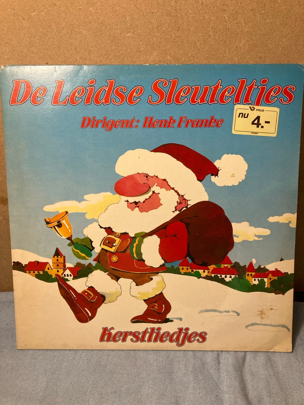 De Leidse Sleuteltjes - Kerstliedjes LP (Dirigent: Henk Fran, Ophalen of Verzenden, Gebruikt, Kerst