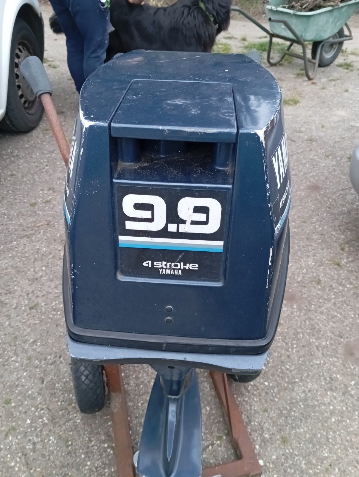 Yamaha 9.9 pk viertakt kortstaart buitenboordmotor, Watersport en Boten, Ophalen, Gebruikt, 5 tot 10 pk, Viertaktmotor