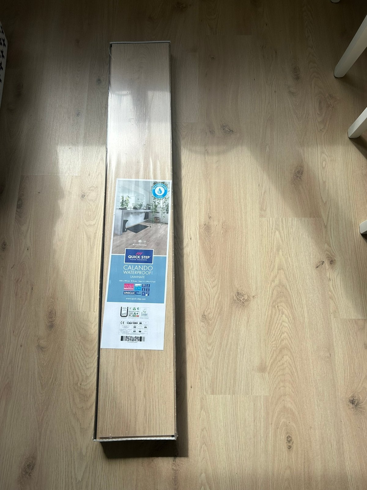 Quickstep laminaat vloer eiken - 30m2, Doe-het-zelf en Verbouw, Ophalen, 50 tot 150 cm, Nieuw, 10 m² of meer