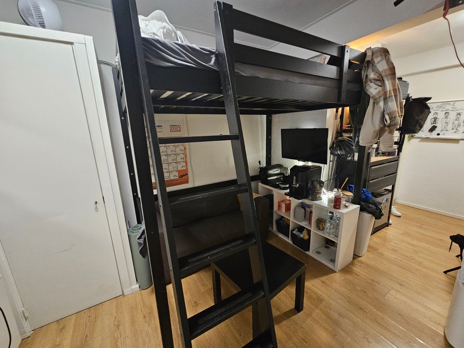 IKEA STORÅ hoogslaper zwart, Ophalen of Verzenden