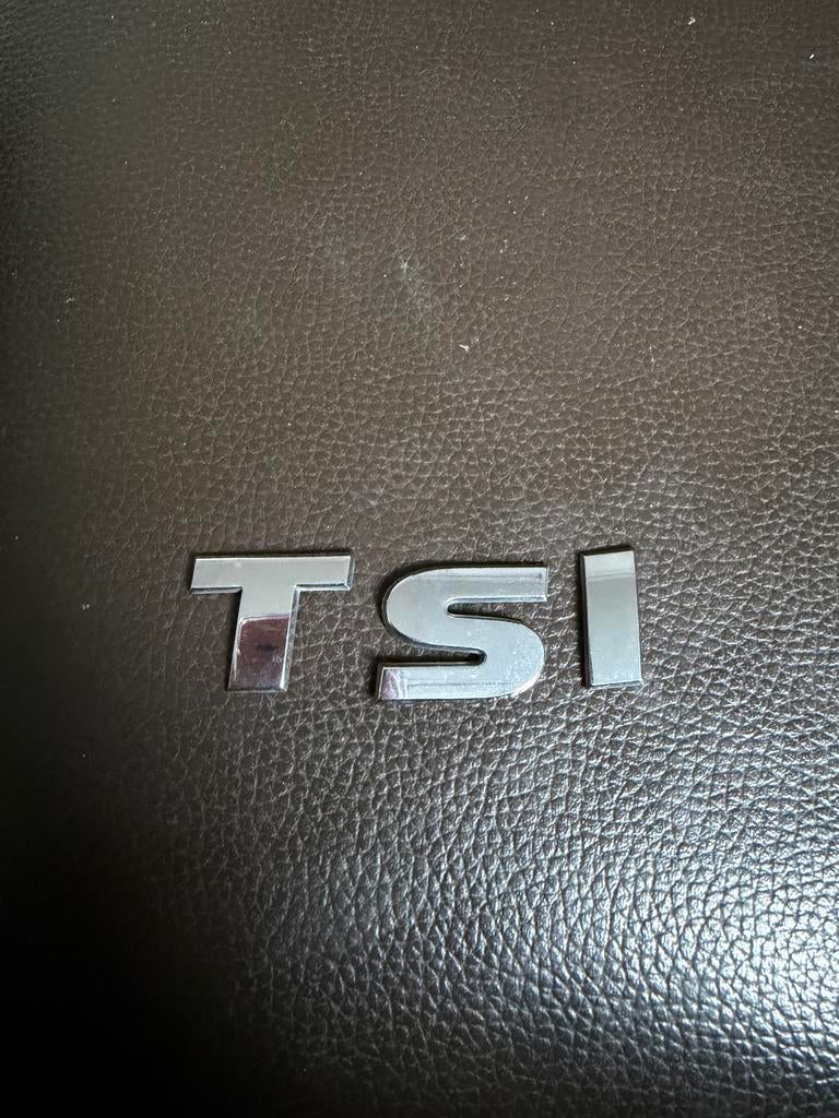 VW TSI Embleem - Chroom, Ophalen of Verzenden