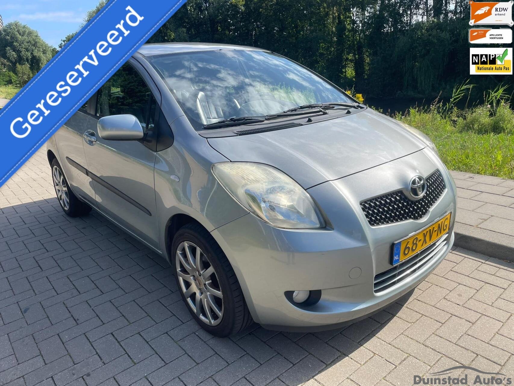 Toyota Yaris 1.3 VVTi Luna |5drs|Airco|Nap|Trekhaak|2de Eig, 4 cilinders, 995 kg, 547 kg, Origineel Nederlands