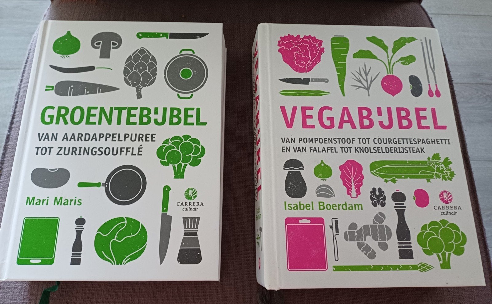 Groentebijbel & Vegabijbel., Boeken, Ophalen of Verzenden, Zo goed als nieuw
